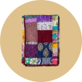 Patchwork Kantha Quilt